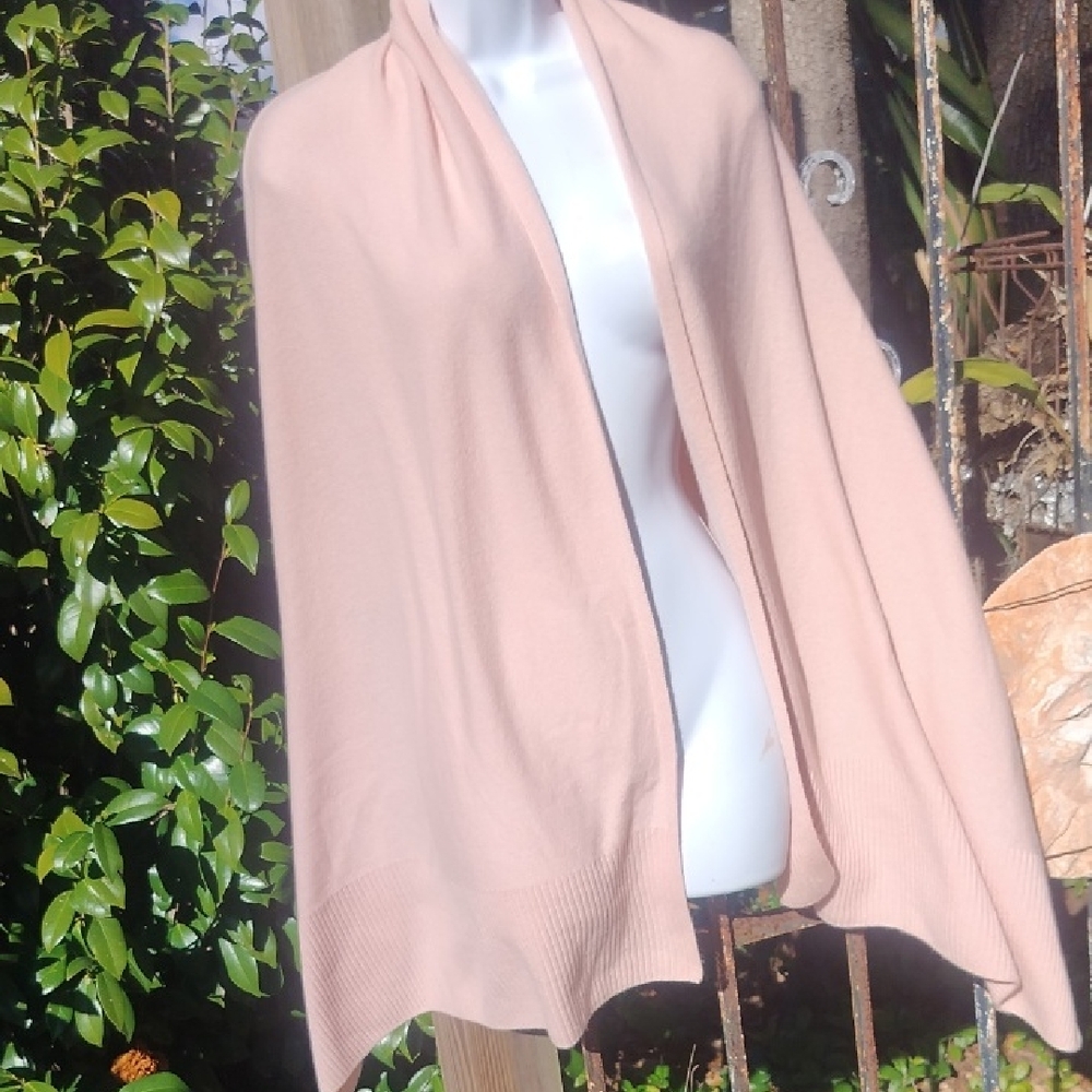 Baby Soft Pink Cashmere Wrap, One Size